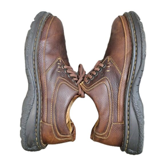 Born Moc Style Loafers Women's Brown Leather Lace Up Comfort Shoes Size 9.5M - Picture 4 of 9
